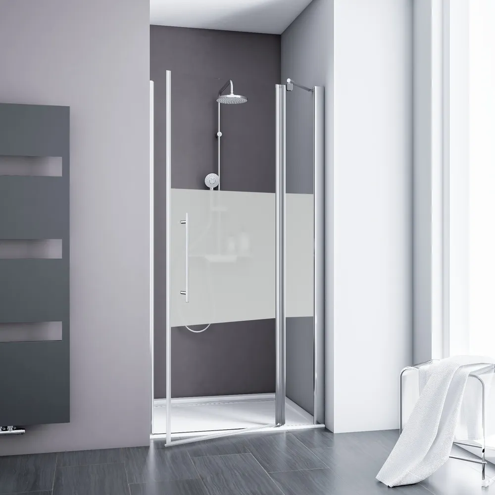 750-1800 mm, Aspect chromé, Décent anticalcaire, Côté du montage: droite