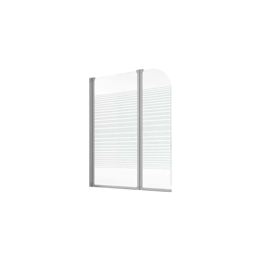 1140 mm, 1400 mm, Alu argenté, Bandes transversales, Anschlag: links
