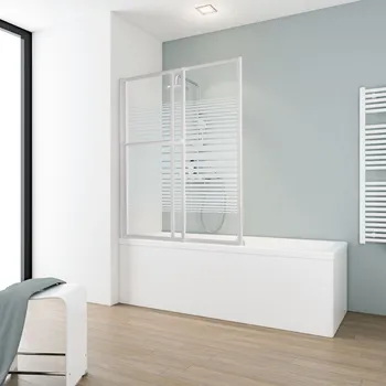 1400 mm, Blanc, Bandes transversales