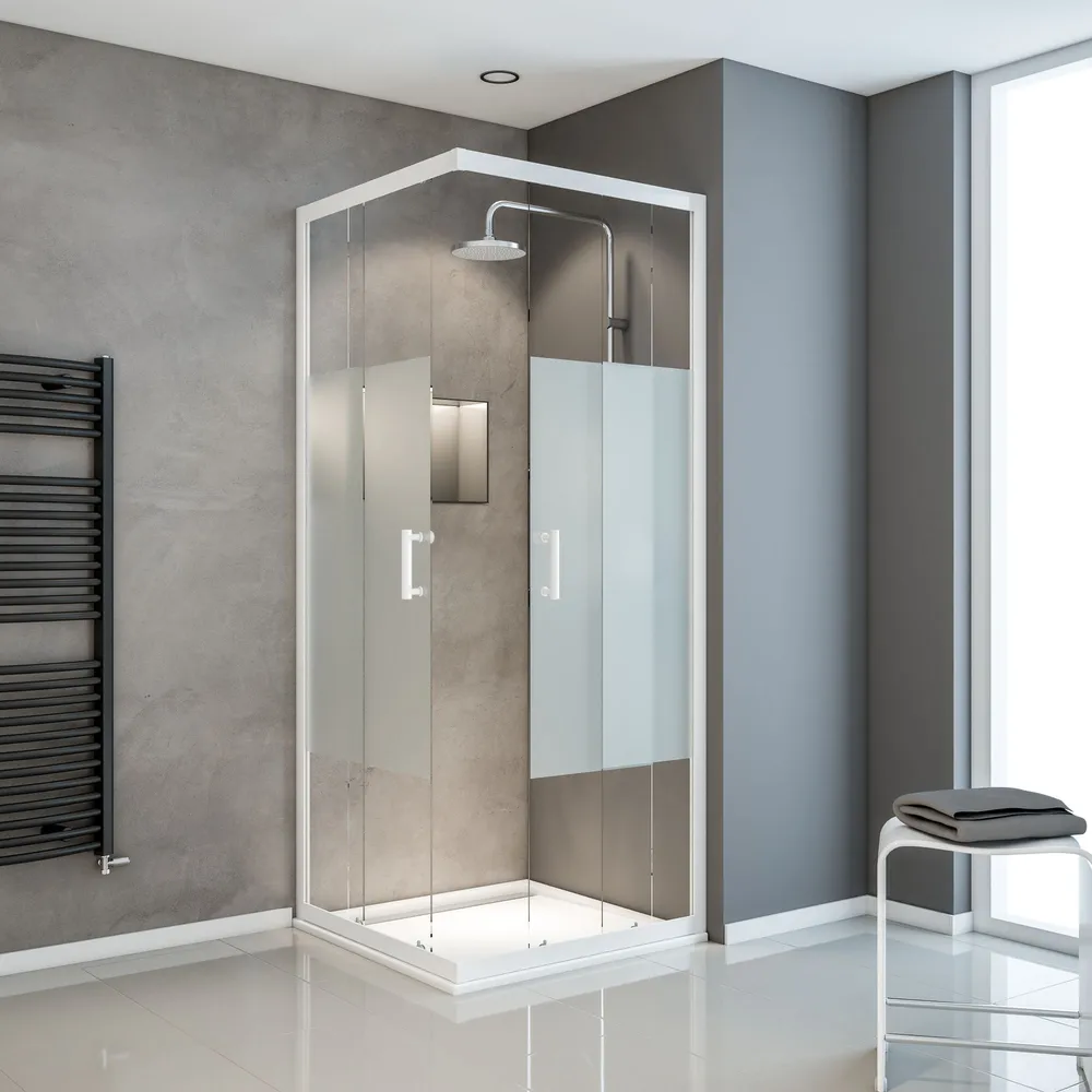 800x800 mm, 1900 mm, Blanc, Décent Light