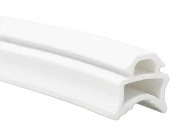 Joint universel pour pare-baignoire coulissant, 1600 mm, blanc