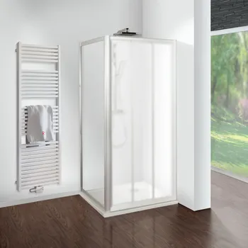 800 mm, 1850 mm, Blanc, Bandes transversales, Anschlag: rechts