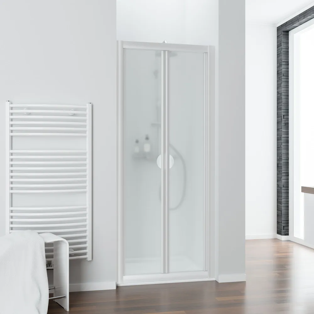 650-1200 mm, Blanc, Sablé mat anticalcaire