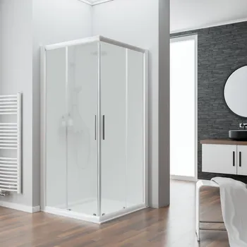 bis 2100 mm, Blanc, Sablé mat