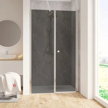 1400 mm, 2000 mm, Aspect chromé, Fumé anthracite, Côté du montage: droite